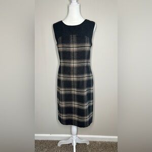 Banana Republic plaid dress, size 6 , CB145